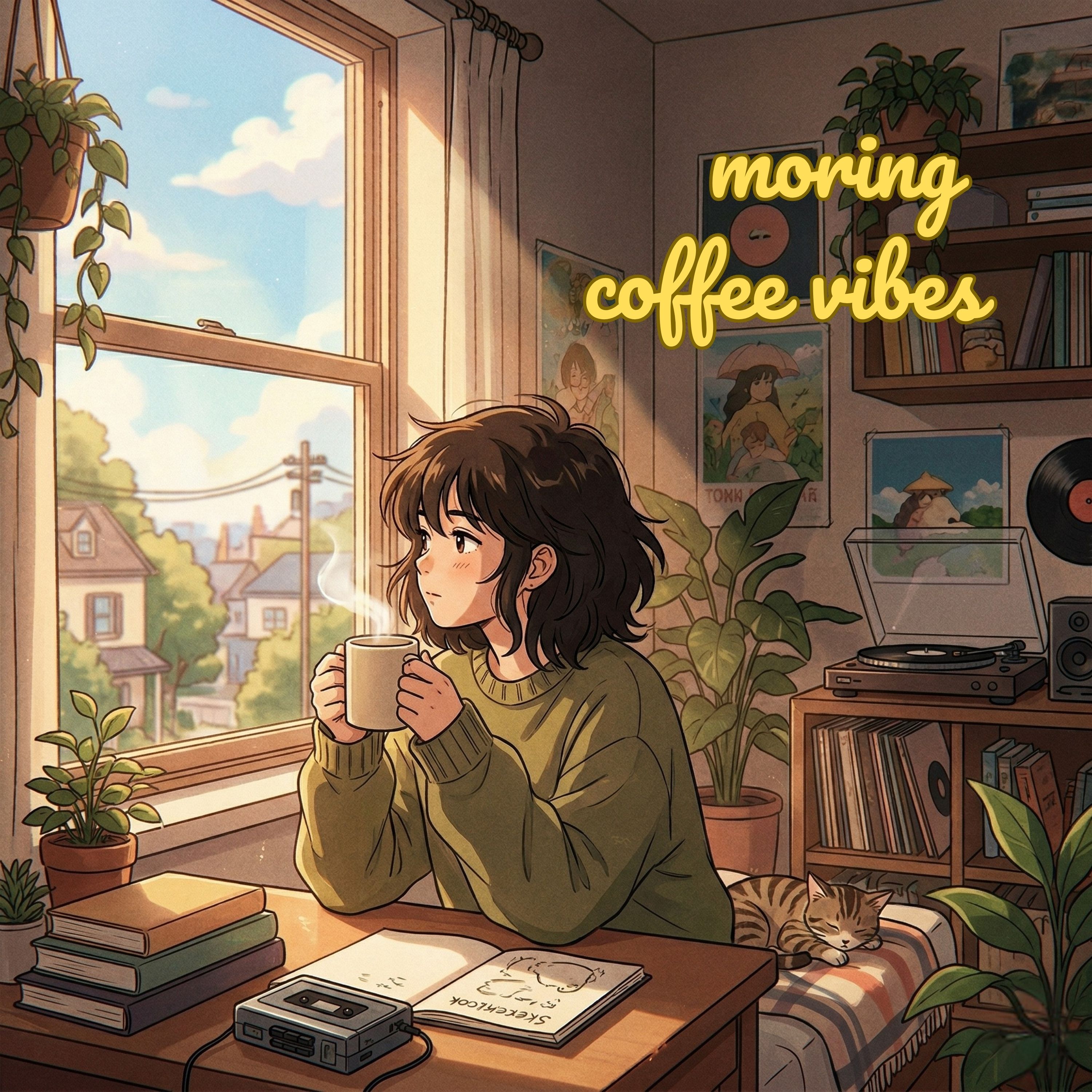 Morning Coffee Vibes Playlist Cover